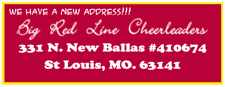 St Louis Big Red Line Cheerleaders